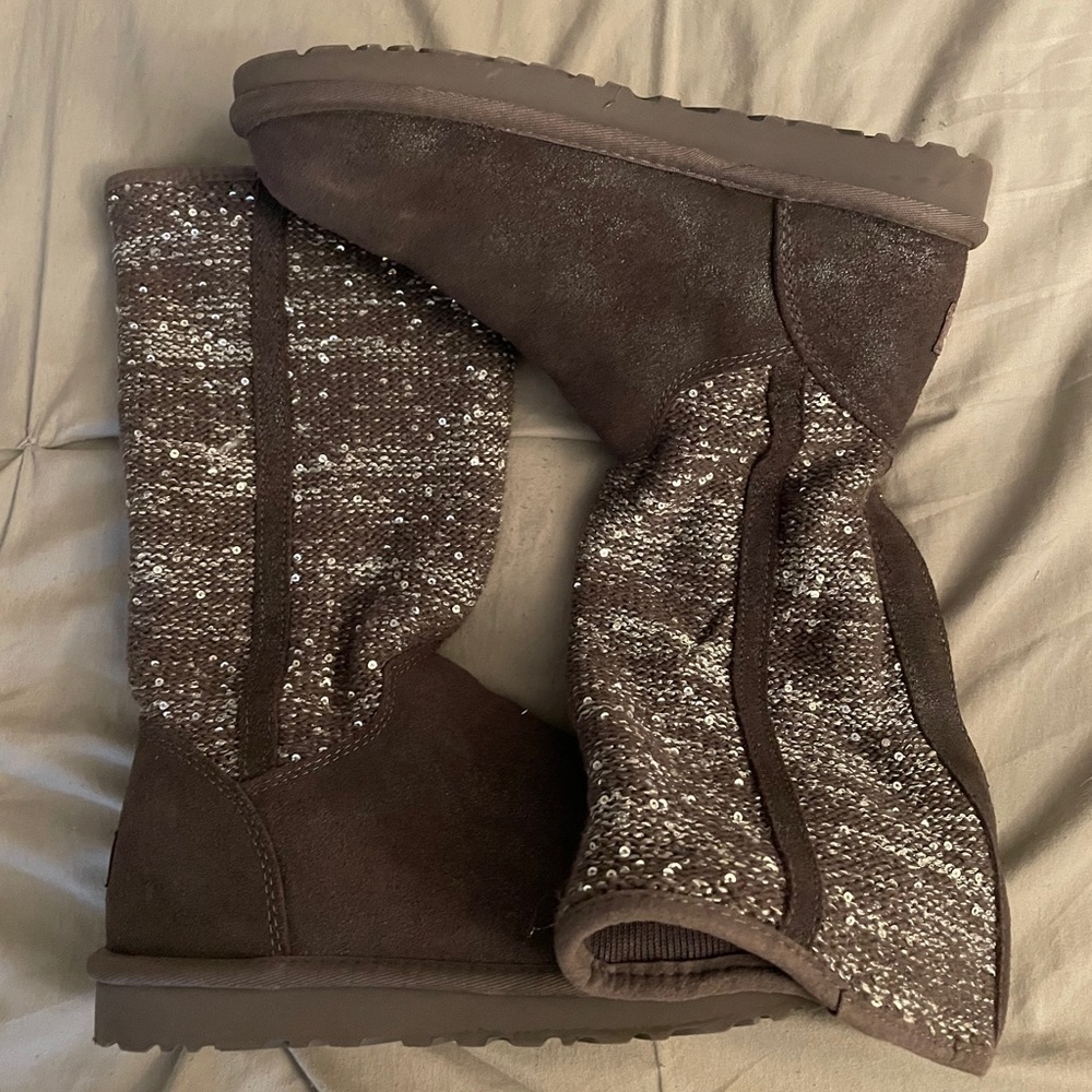 Sequin UGG Boots
